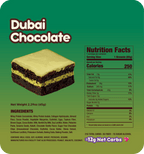 Alpha Prime Bites Protein Brownies - Dubai Chocolate