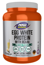 NOW Egg White Protein Powder - Creamy Vanilla