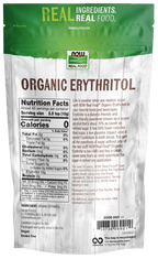 NOW Erythritol Granular, Organic 1 lb. — gallery image 2