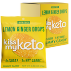 Kiss My Keto Gummies - Lemon Ginger Drops, 8-Pack