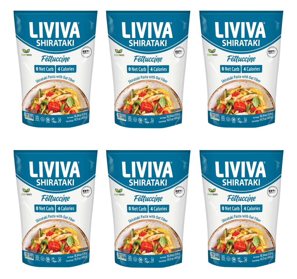 #Flavor_Fettuccine #Size_6 Bags
