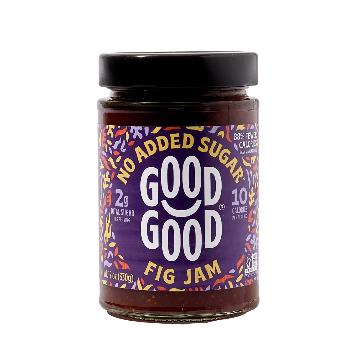 Good Good Keto Friendly Sweet Jam, Fig / 12 oz.