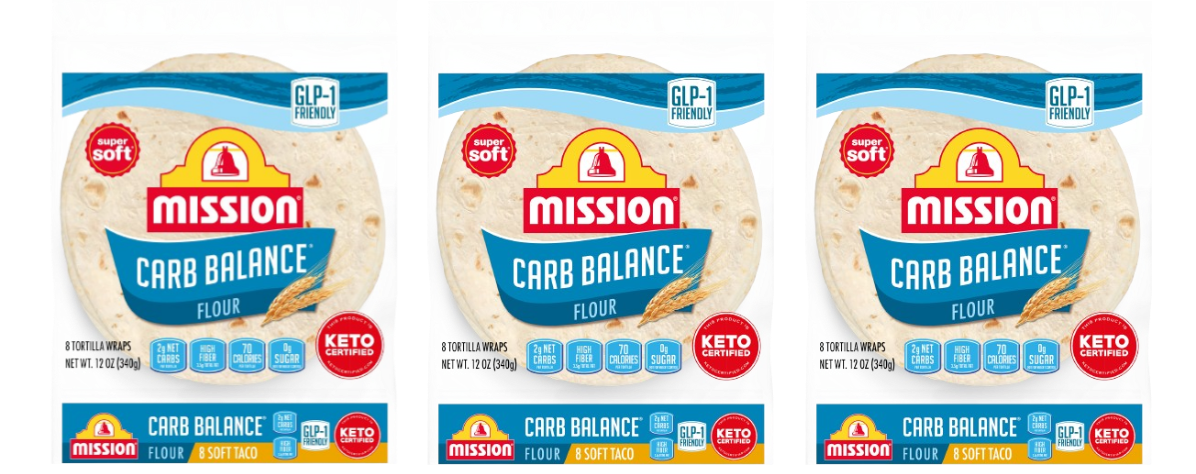 Mission Foods Carb Balance Soft Tortillas - Flour, 7.5 inch