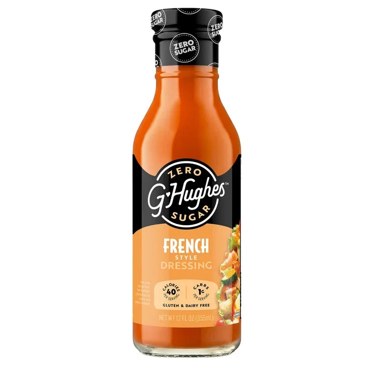 G Hughes Smokehouse Sugar Free Salad Dressing (12 fl oz) - French Style One Bottle