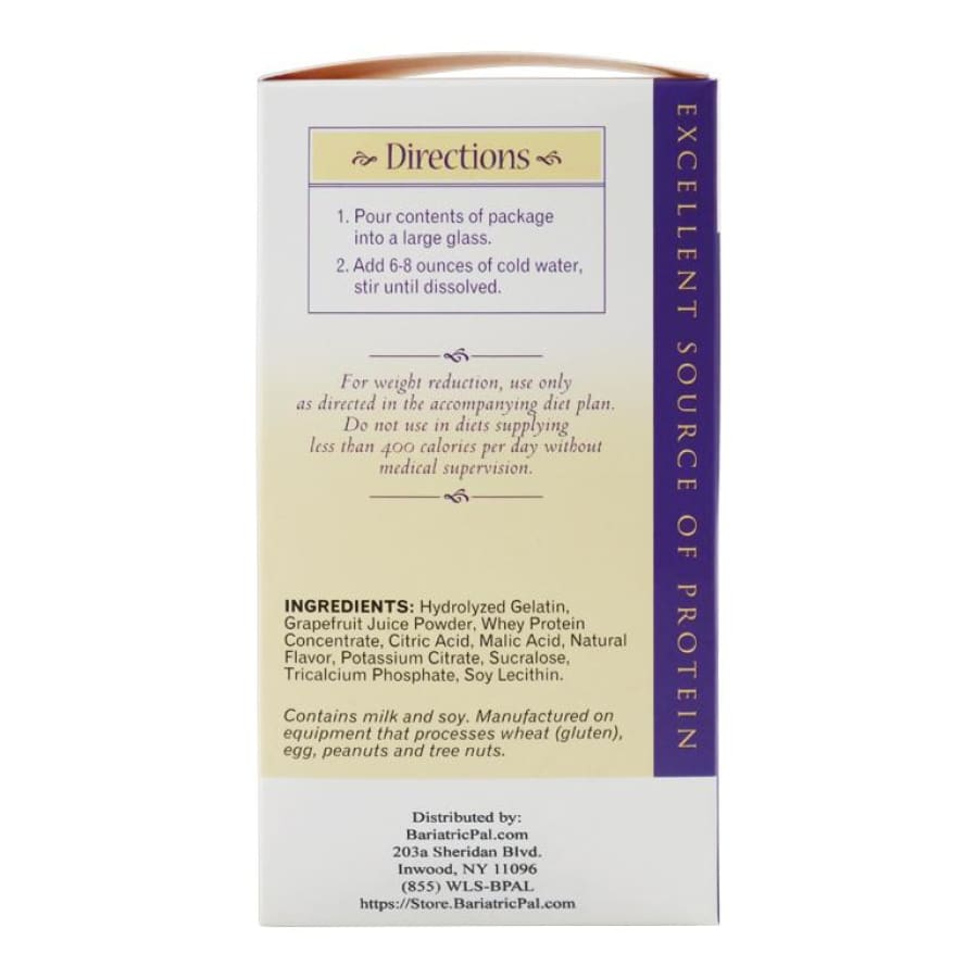 Fruit Protein Drink, Grapefruit, image 2