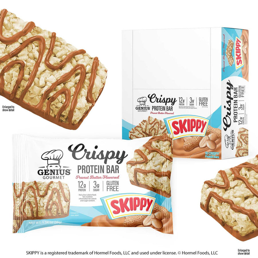 Genius Gourmet Crispy Protein Bar