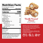 Genius Gourmet Protein Nut Roll Bar - Vanilla Caramel Peanut