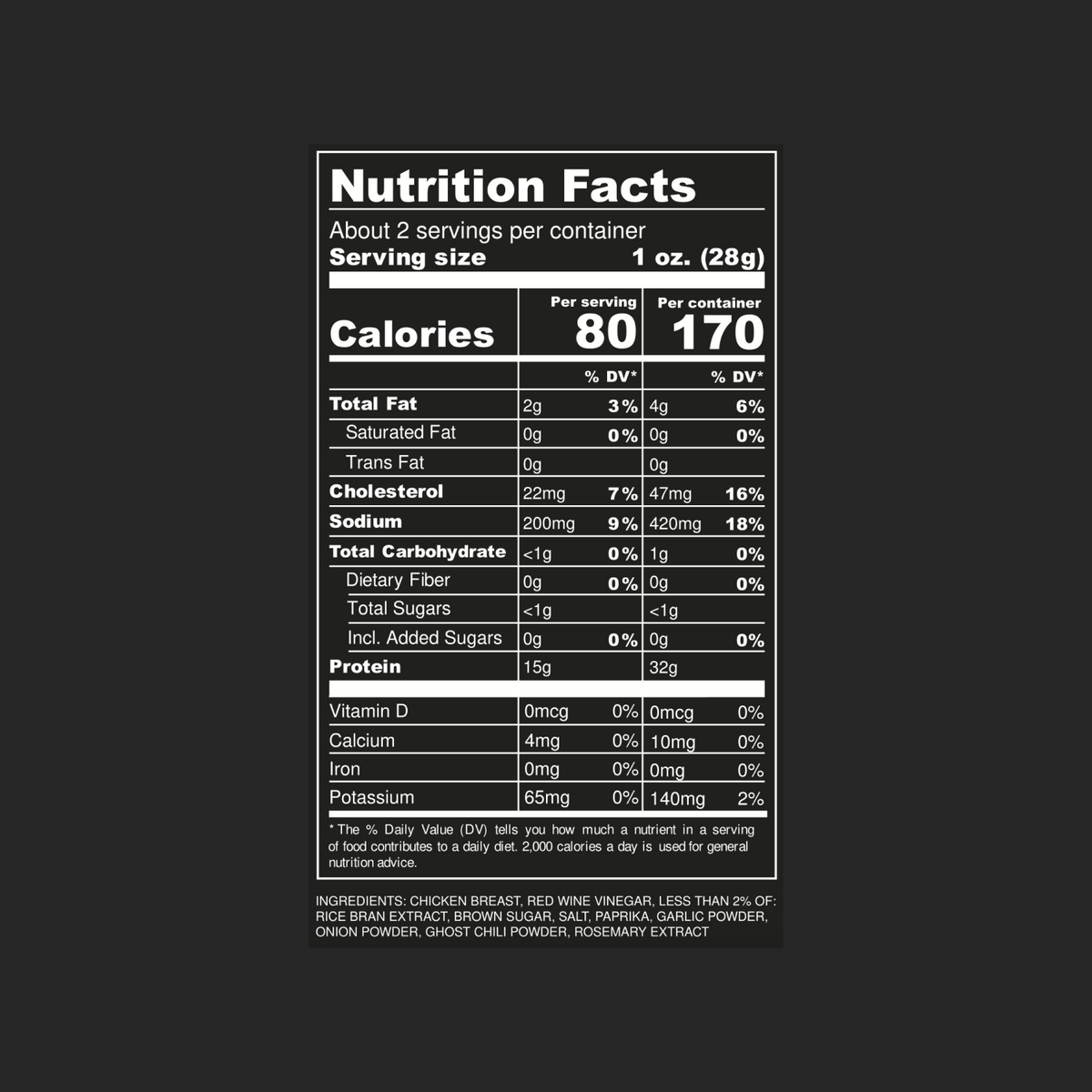 Flock Foods Chicken Breast Bites, 2.12 oz - Hattie B's Nashville Hot