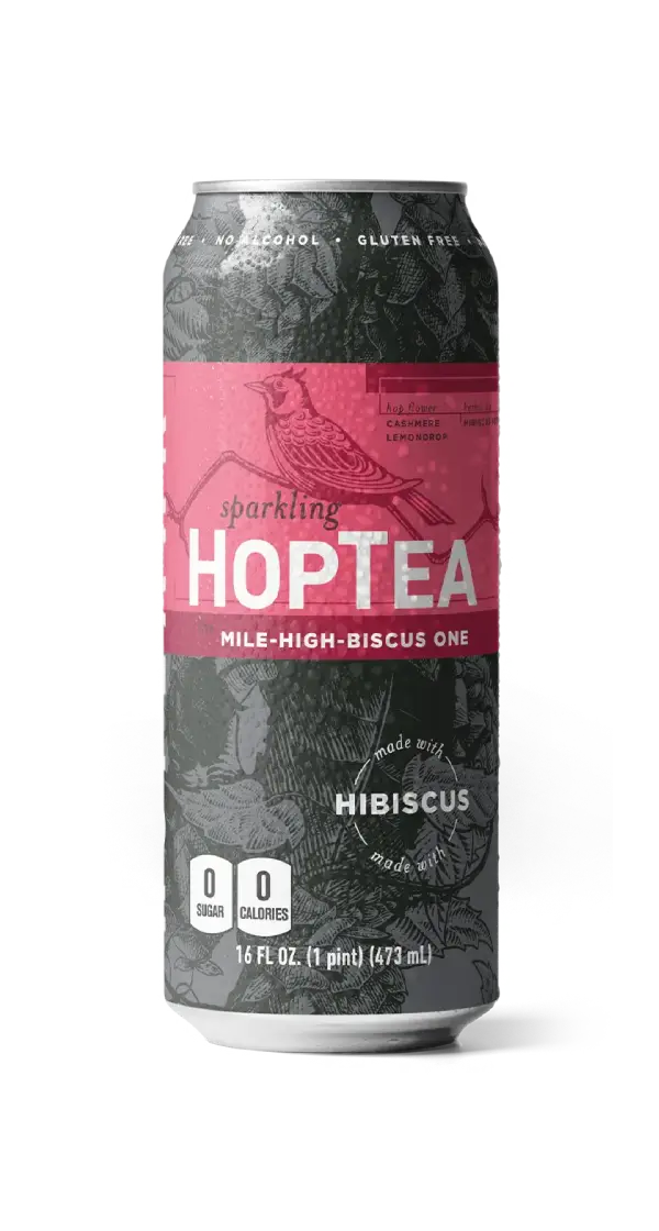 Hoplark Sparkling HopTea, 16 fl oz - The Mile-High-Biscus One One Can