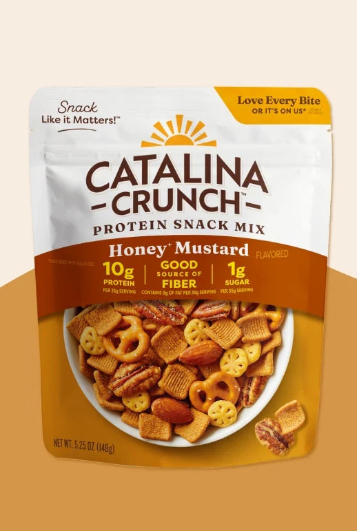 Catalina Crunch Protein Snack Mix - Honey Mustard, 5.25 oz