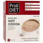 Préparation pour boisson chaude chocolatée hyperprotéinée Proti Diet 15g