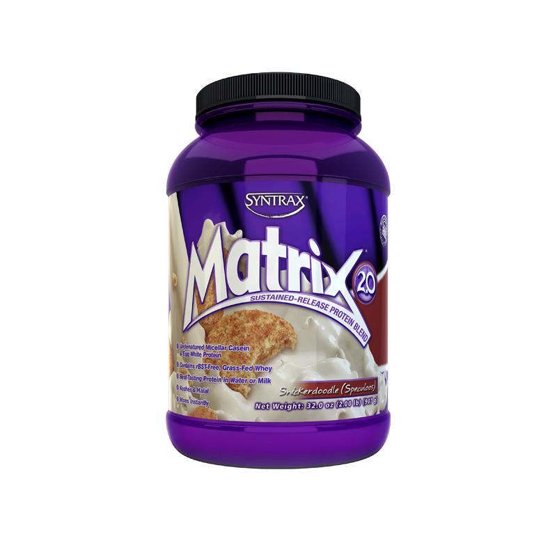 Syntrax Matrix Sustained-Release Protein Blend - Snickerdoodle (Speculoos) 2 lb.