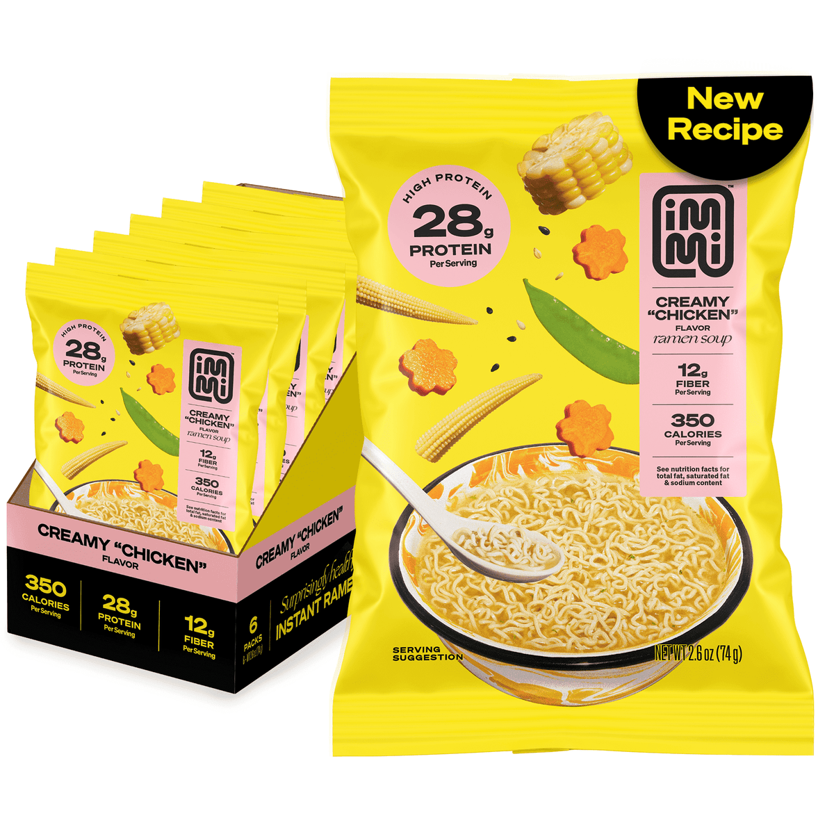 Immi Instant Ramen - Creamy Chicken, One Pack