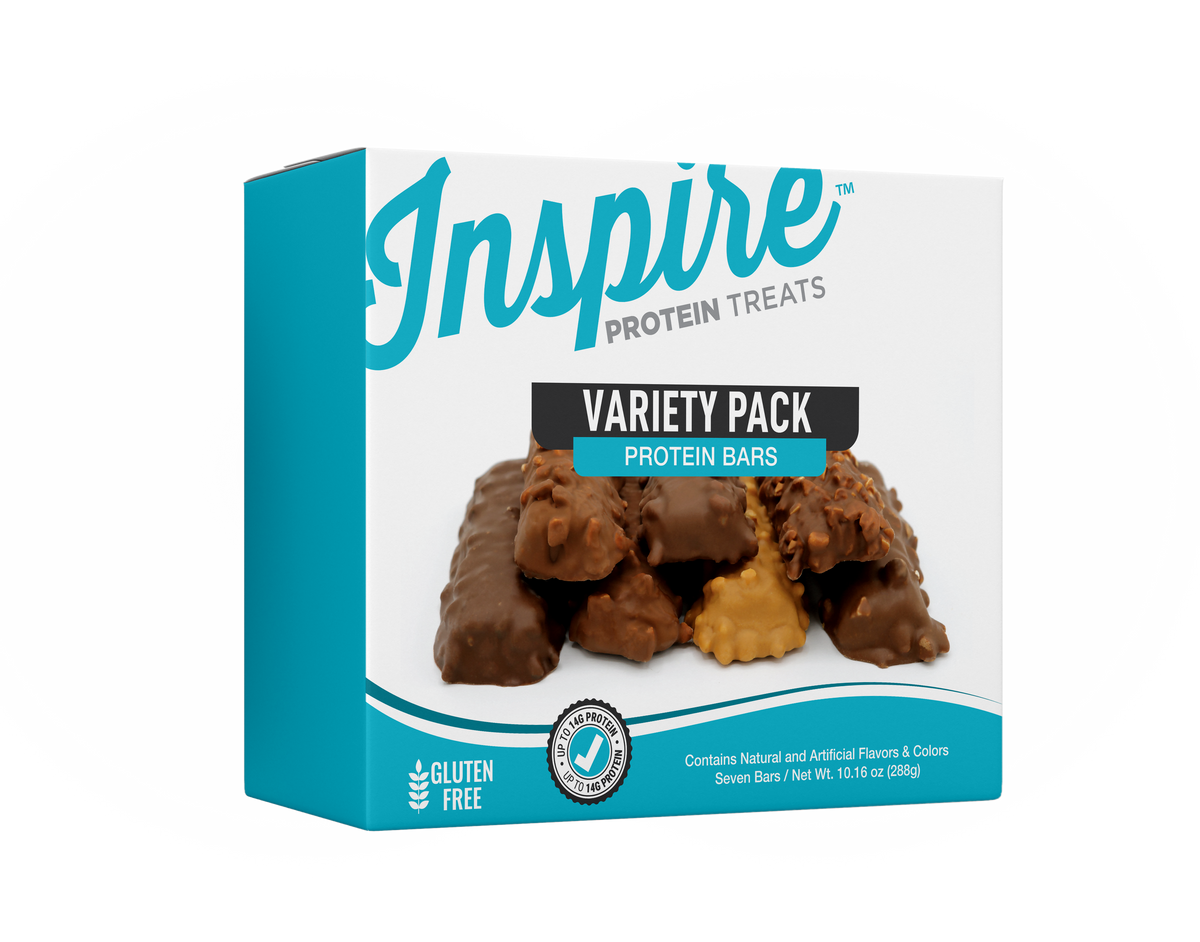 Inspire High Protein Bars - Variety Pack