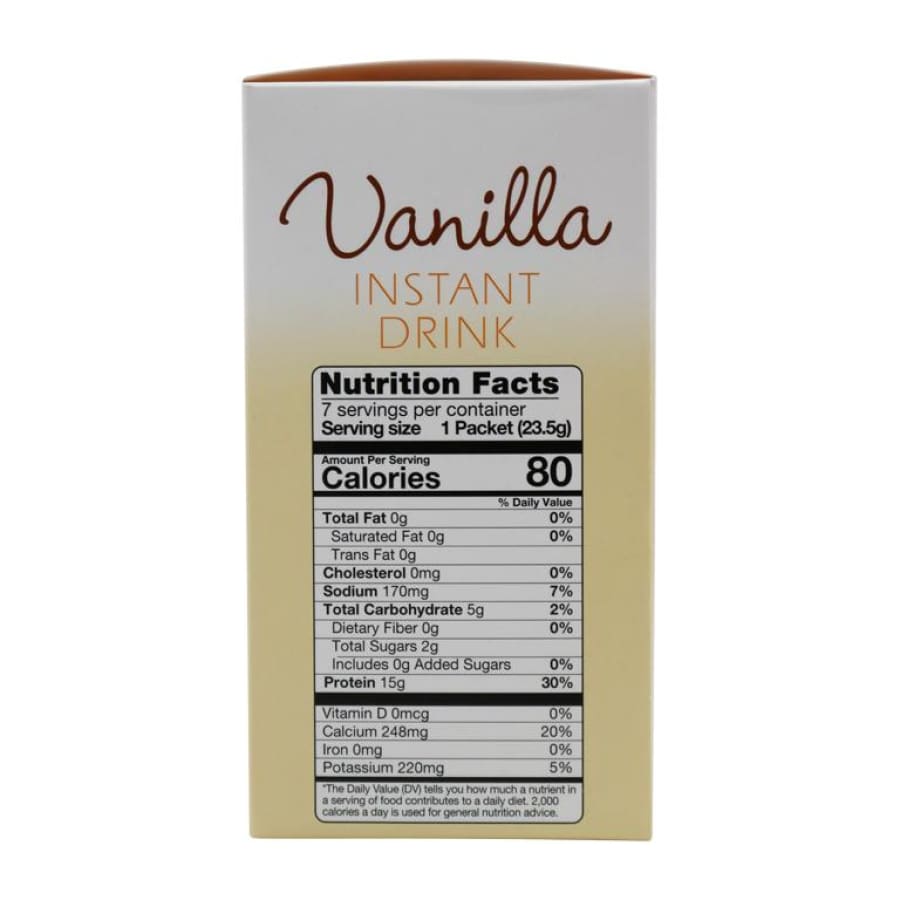 Instant Protein Drink, Vanilla, image 3
