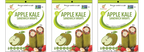 NewGem Foods GemWraps - Apple Kale, 3-Pack (18 Wraps)