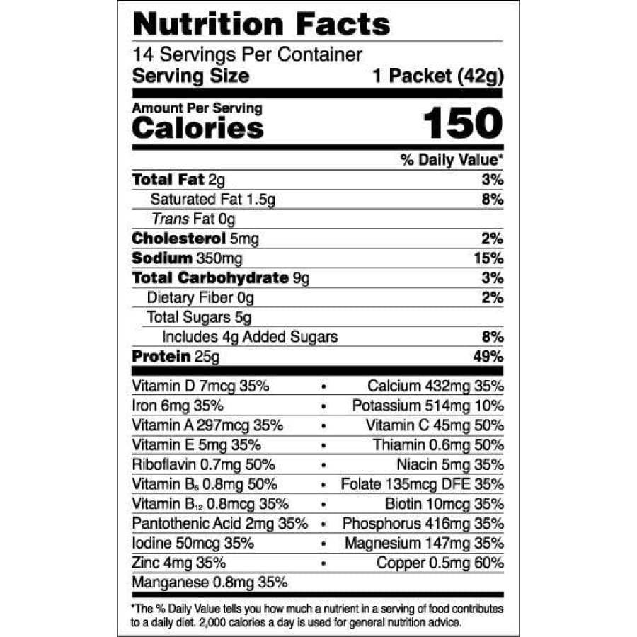 R-Kane Nutritionals Z-Pro25 High Protein Meal Replacement Pudding and Shake - Chocolate