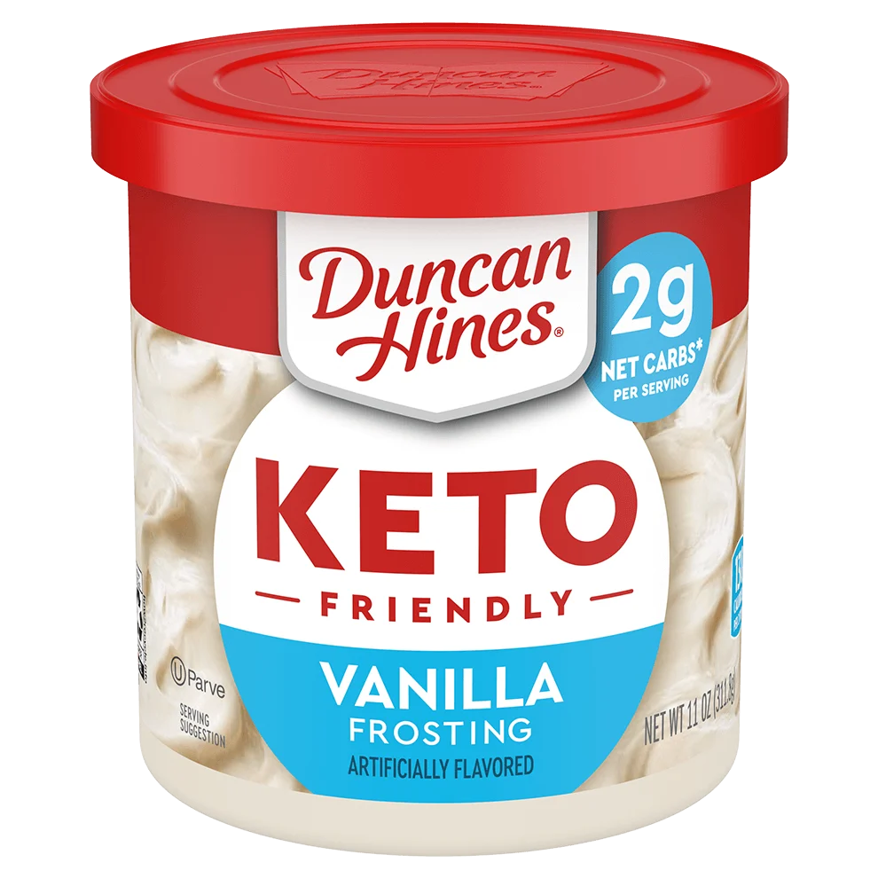 Duncan Hines Keto Friendly Frosting - Vanilla 11 oz