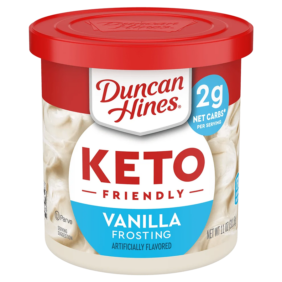 Duncan Hines Keto Friendly Frosting - Vanilla 11 oz
