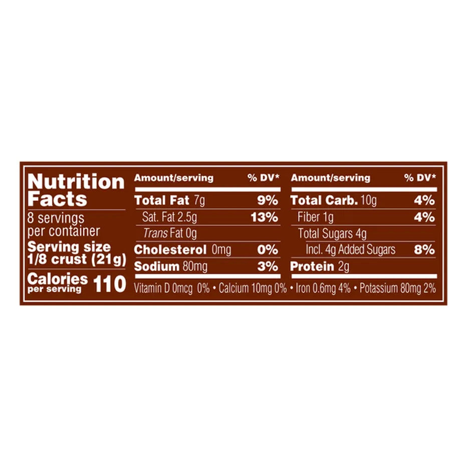Diamond of California Nut Pie Crust, 6oz - Chocolate Nut