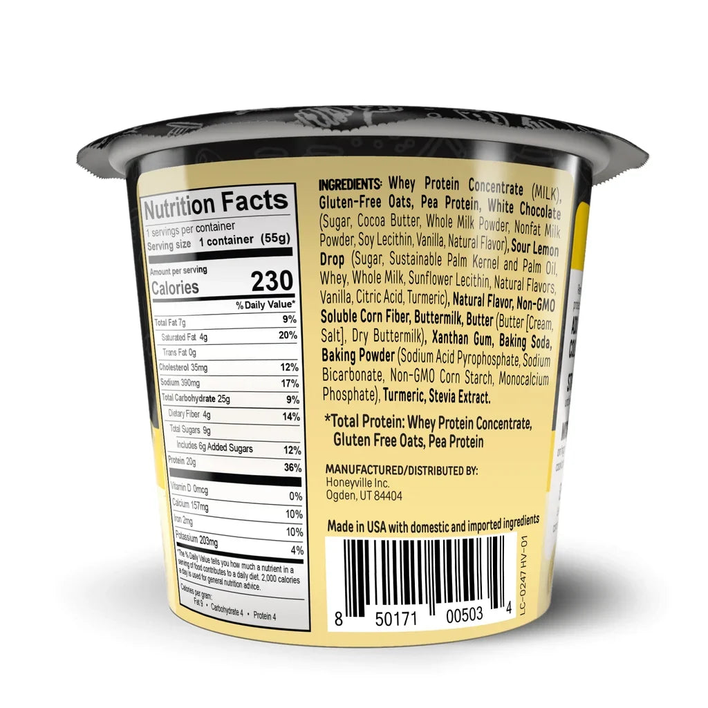 FlapJacked Mighty Muffins - Lemon Cream, One Pack