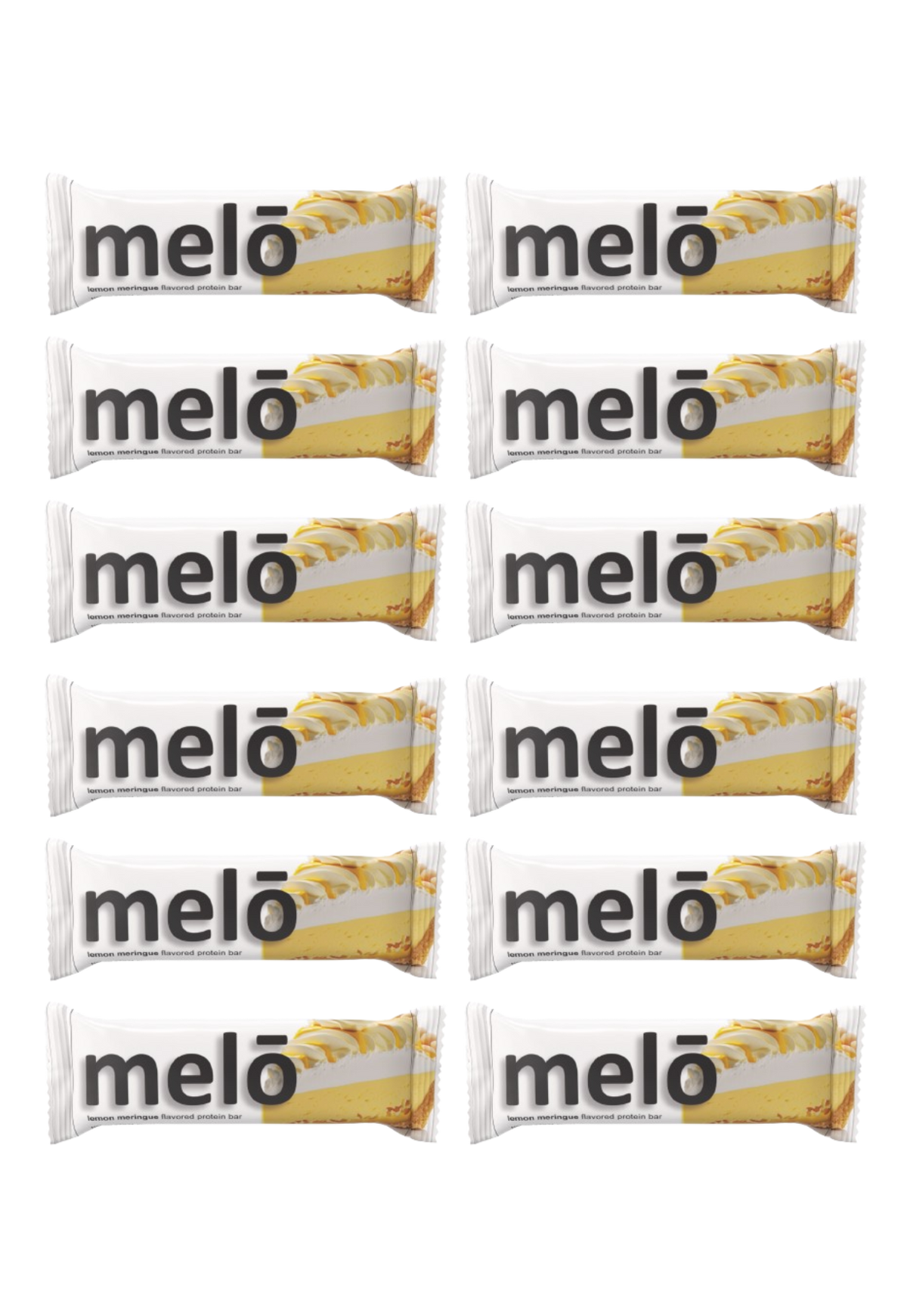 Melō Protein Bars - Lemon Meringue 12 Bars