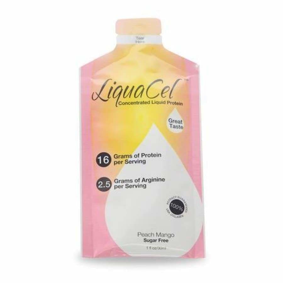 LiquaCel Liquid Protein Packets - Peach Mango