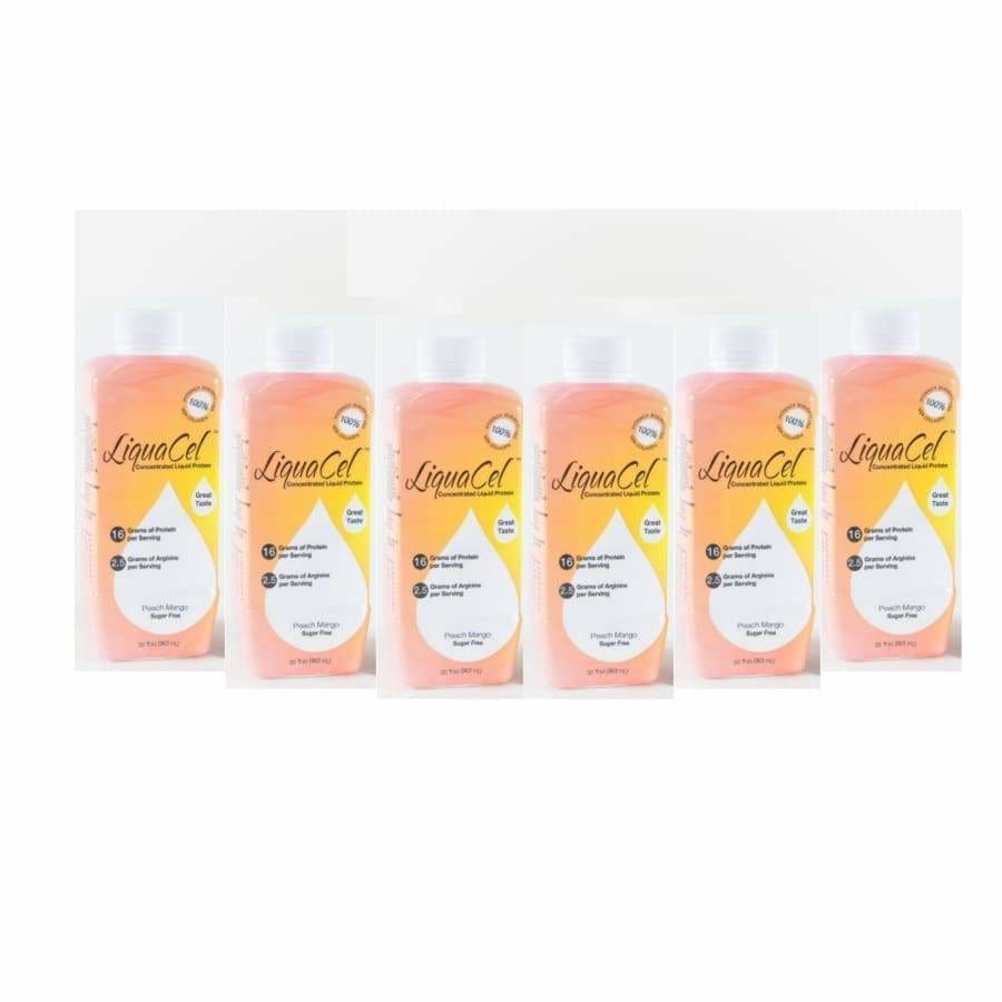 LiquaCel Liquid Protein 32 oz - Peach Mango / 6-Pack