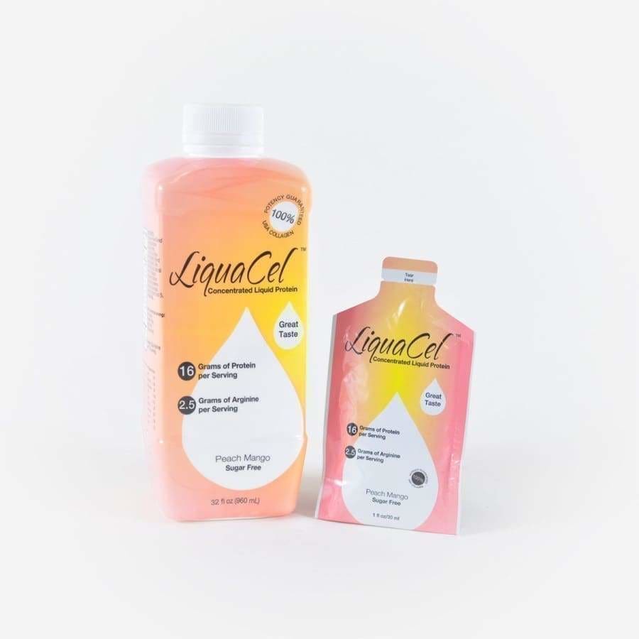 LiquaCel Liquid Protein 32 oz - Peach Mango / 1 Bottle