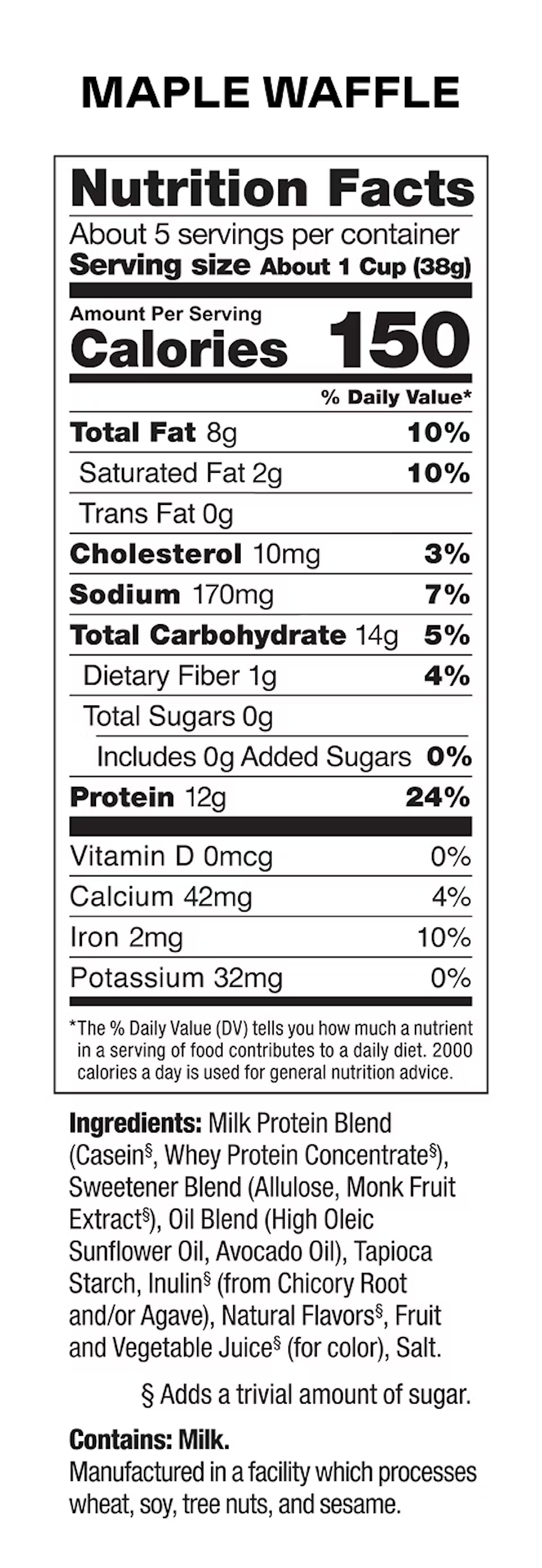 Magic Spoon Protein Cereal, 7oz - Maple Waffle