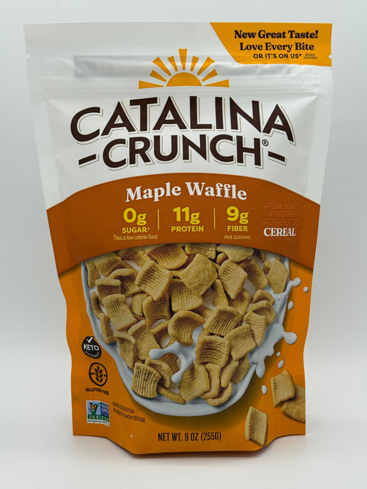 Catalina Crunch Protein Cereal - Maple Waffle, 9oz, One Pack