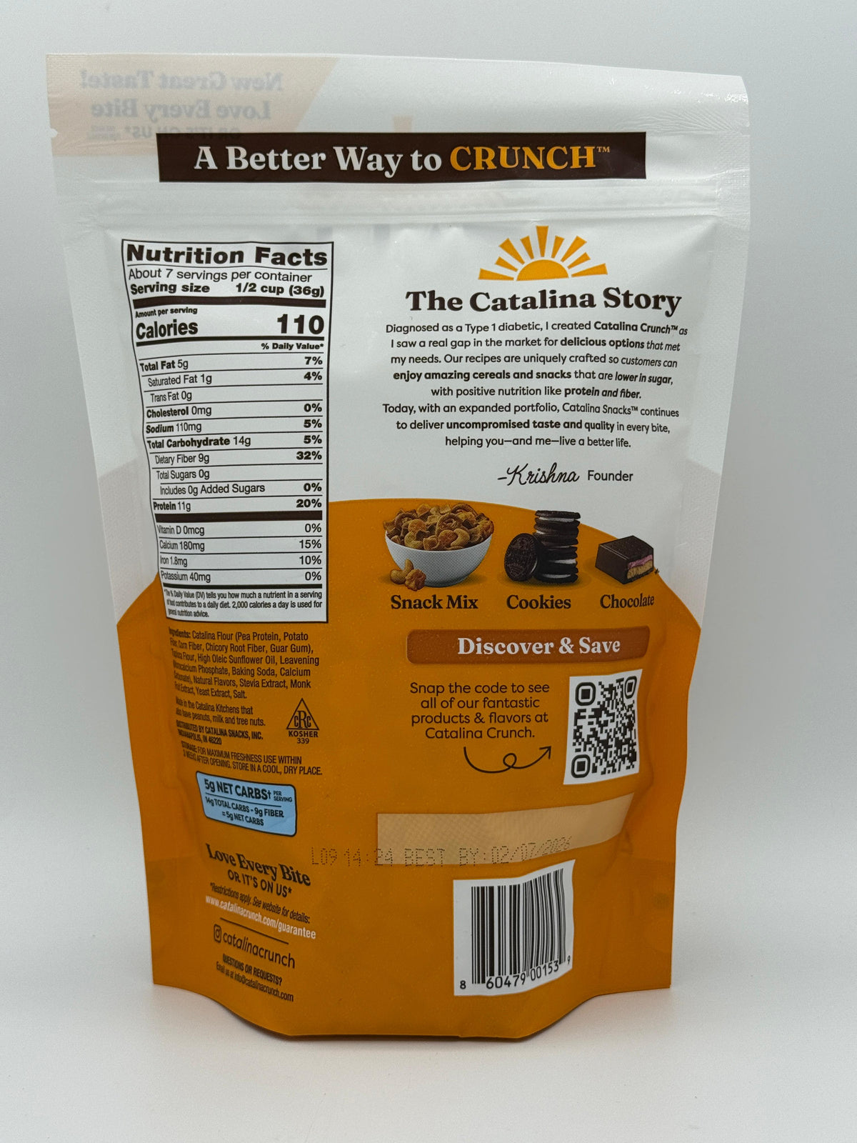 Catalina Crunch Protein Cereal - Maple Waffle, 9oz, One Pack