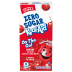 Kool Aid Zero Sugar On-the-Go Drink Mix - Cherry