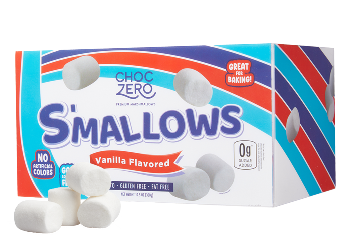 Front package of ChocZero S'mallows Sugar Free Marshmallows