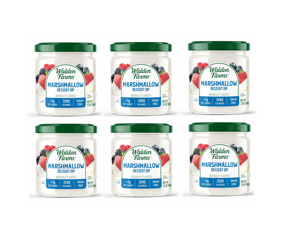 Walden Farms Dip product image, Flavor Marshmallow Size case of 6.