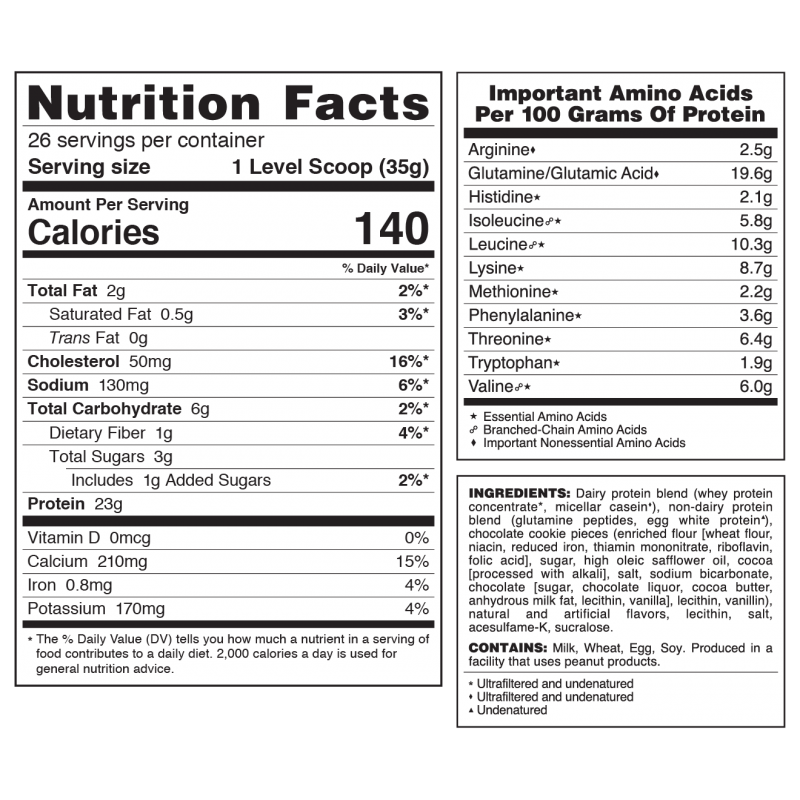 Syntrax Matrix Sustained-Release Protein Blend - Cookies & Cream 2 lb.
