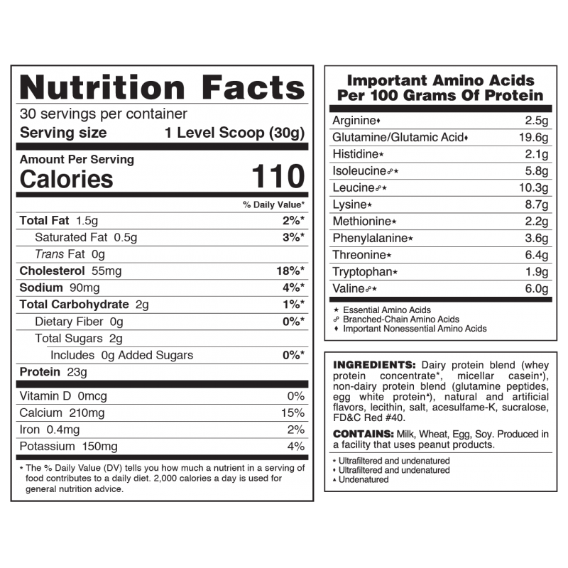 Syntrax Matrix Sustained-Release Protein Blend - Strawberry Cream 2 lb.
