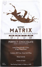 Syntrax Matrix Sustained-Release Protein Blend - Perfect Chocolate 2 lb.