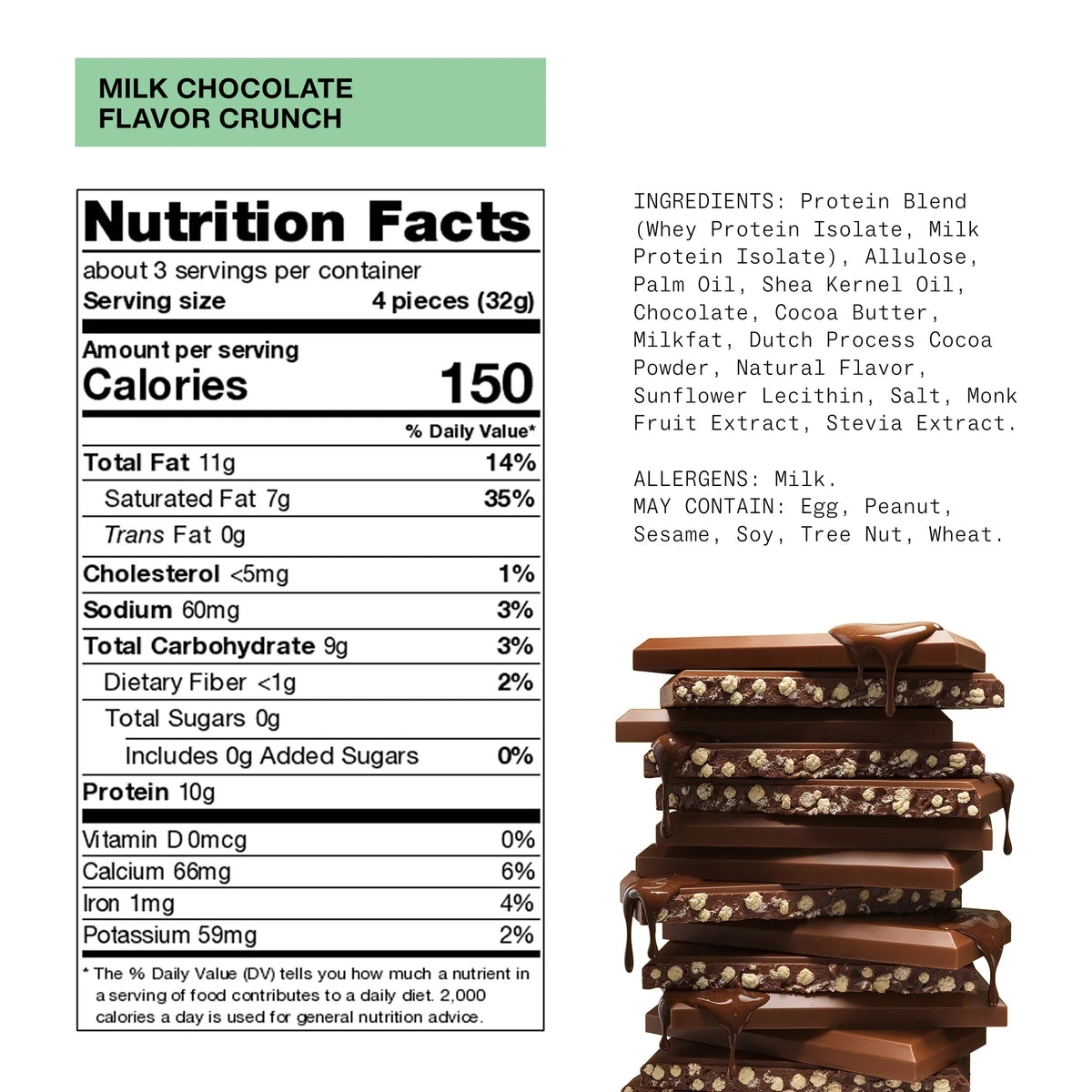 Hormbles Chormbles Minis Protein Candy - Milk Chocolate Crunch