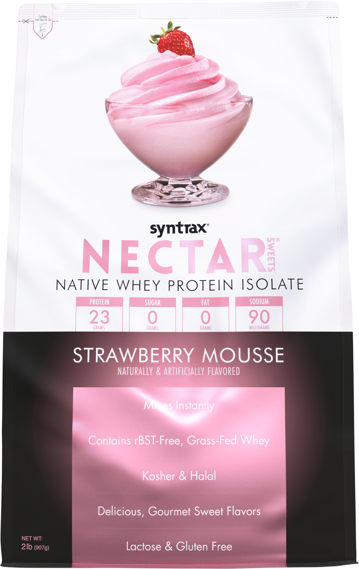 Syntrax Nectar Sweets - Strawberry Mousse 2 lb.