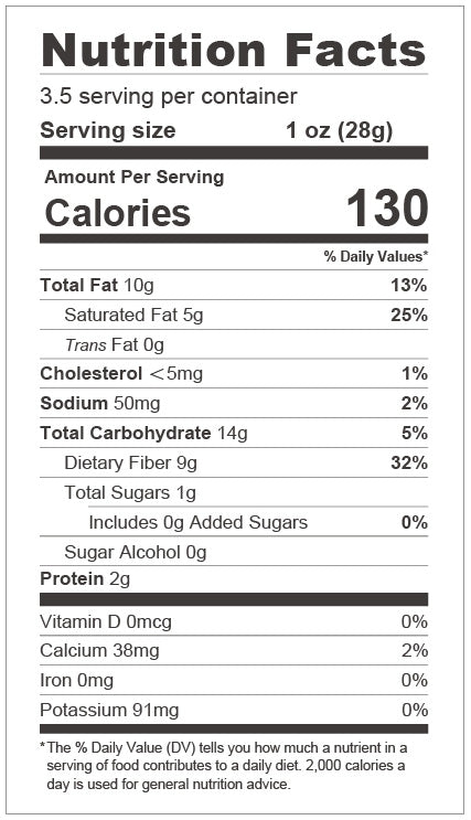 Package information for ChocZero Double Dipped Almonds, Milk Chocolate & Caramel Toffee