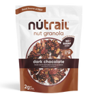 NuTrail No Sugar Added Nut Granola – 8 oz - Dark Chocolate
