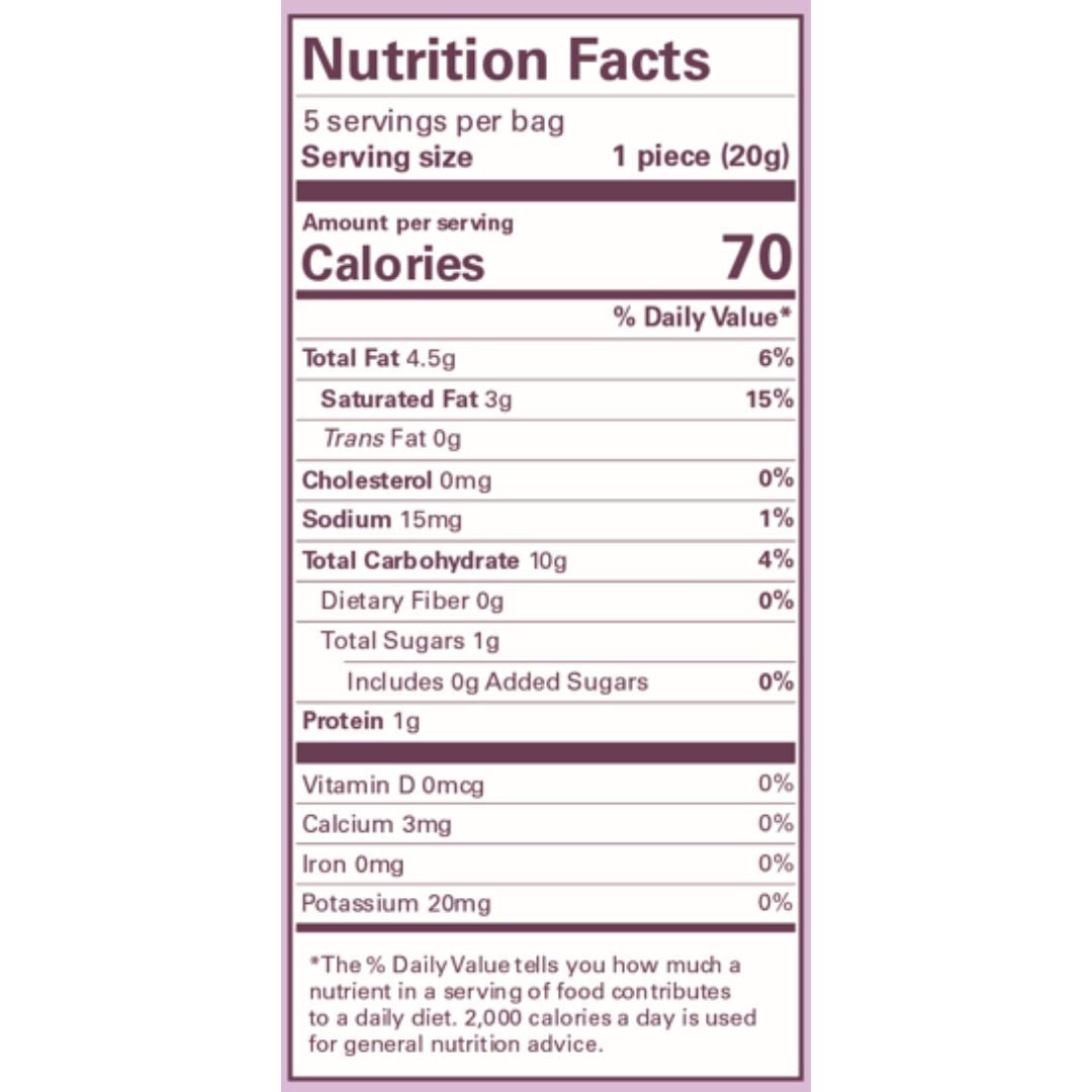 WHIMS Oat Milk Chocolate - Caramel Cookie Bar, 3.5oz