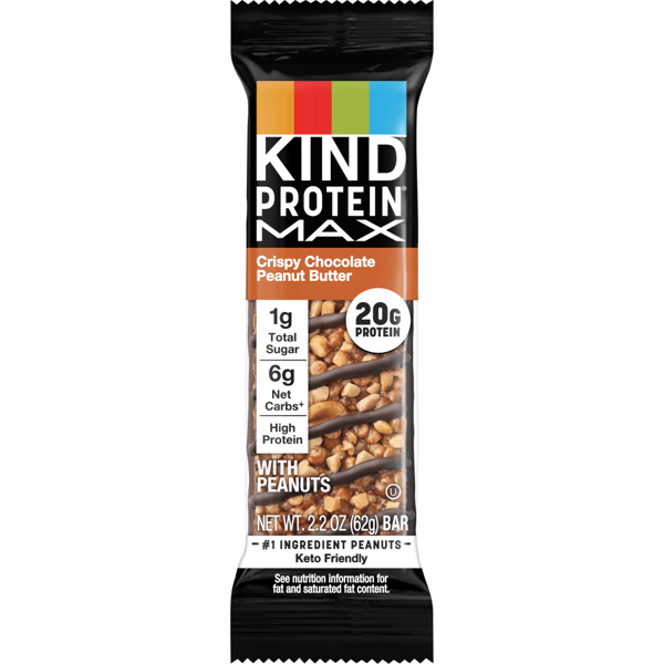 KIND Protein Max Bars - Crispy Chocolate Peanut Butter