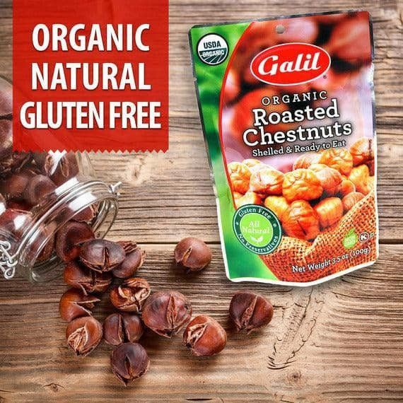 Galil Organic Roasted Chestnuts — gallery image 6