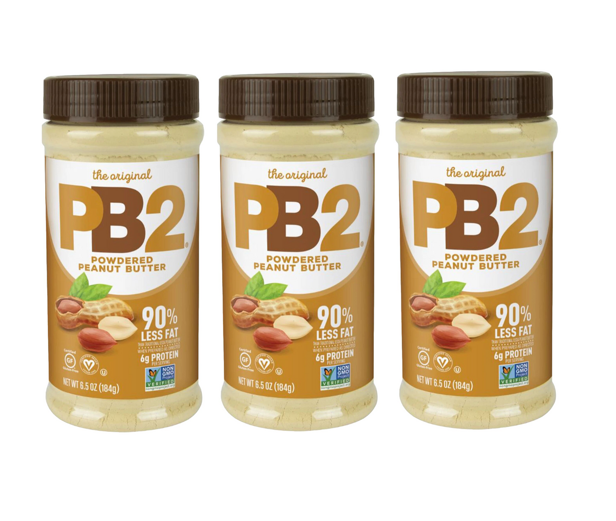 PB2 Foods PB2 Powdered Peanut Butter - Original 6.5 oz. 3-Pack
