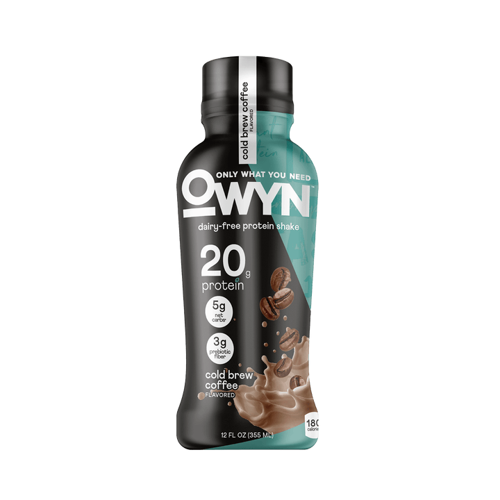 OWYN Plant-Based Protein Shake 20g - Cold Brew Coffee One Bottle