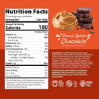 Genius Gourmet Crispy Protein Treat - Peanut Butter Chocolate