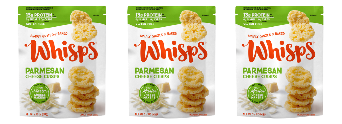 Whisps Cheese Crisps - Parmesan (2.12 oz) 3 Bags