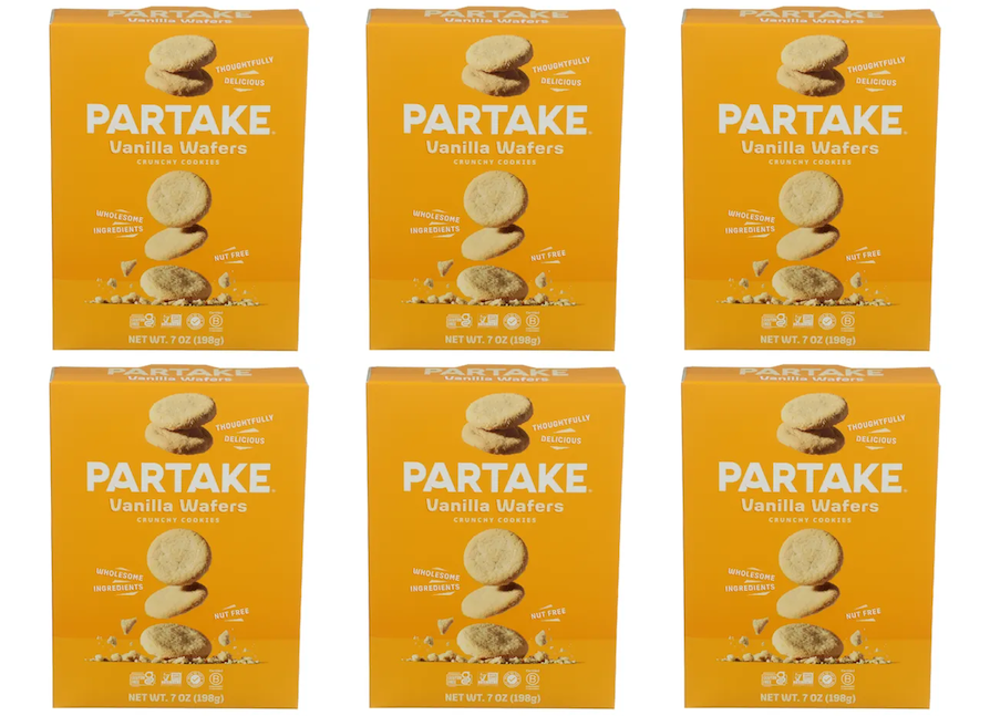 Partake Vegan & Gluten Free Vanilla Wafers, 7 oz — gallery image 5